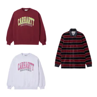 【Carhartt WIP】長袖 上衣 Bradley / Bills Rugby Sweatshirt 經典工裝 男裝 衛衣