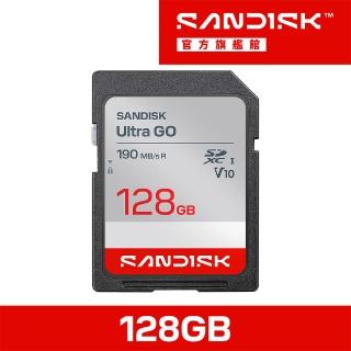 【SanDisk 晟碟】SANDISK Ultra® GO SDXC™ UHS-I 128GB 記憶卡(公司貨)