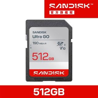 【SanDisk 晟碟】SANDISK Ultra® GO SDXC™ UHS-I 512GB 記憶卡(公司貨)
