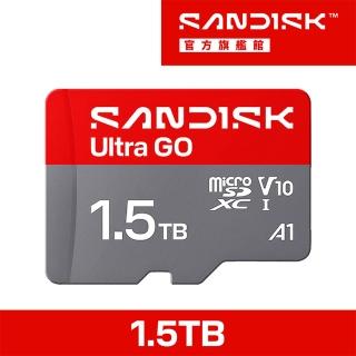 【SanDisk 晟碟】SANDISK Ultra☆ GO microSD™ UHS-I 1.5TB 記憶卡(公司貨)