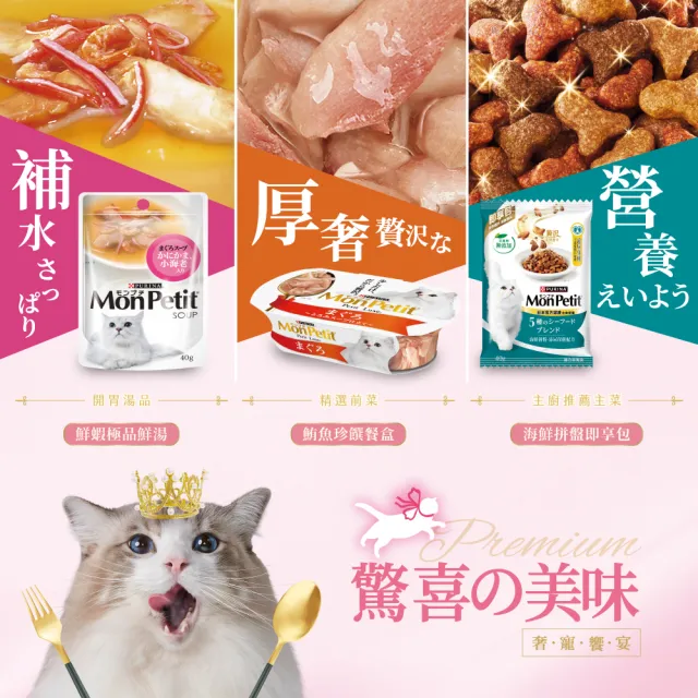 【MonPetit 貓倍麗】奢寵饗宴禮盒