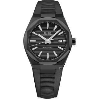 【MIDO 美度】Multifort 8 One Crown 機械腕錶-40mm 黑 M0555073705100