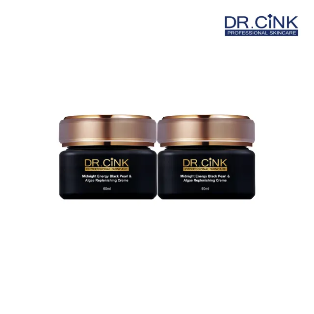 【DR.CINK 達特聖克】頂粹創生夜后黑藻賦活霜 60ml 二入組 (乳霜 保濕 柔嫩膚觸 醫美推薦)