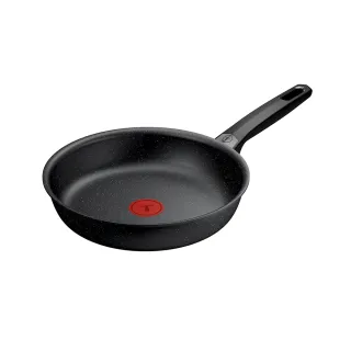 【Tefal 特福】法國製 精焠系列24cm不沾鍋平底鍋(不挑爐具、IH爐可用鍋)
