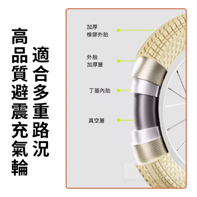 【話童】兒童避震輕便自行車 單車 自行車 腳踏車 公路車 16吋 黑輪 把手鞍座可調 加寬輔助輪 預購15天