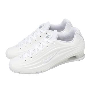 【NIKE 耐吉】休閒鞋 Wmns Shox Z 女鞋 白 皮革 支撐 彈簧鞋 IR1222-100