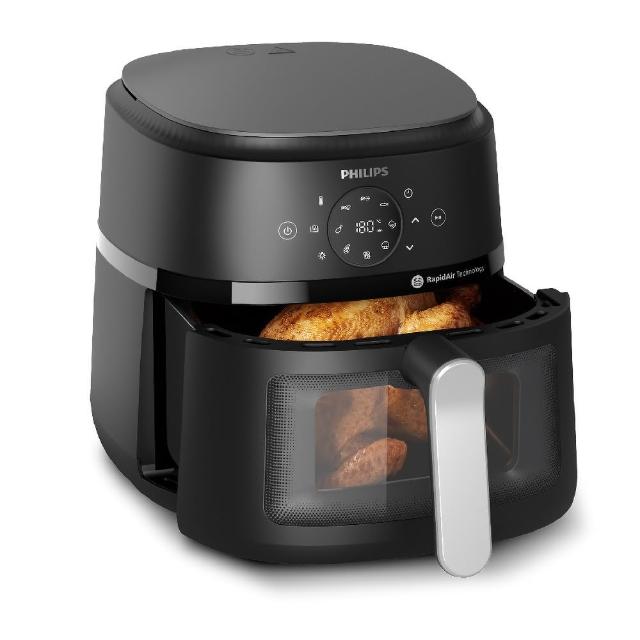 【Philips 飛利浦】星樂視透視海星氣炸鍋6.2L(NA231)