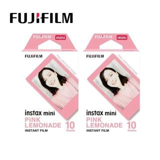 【FUJIFILM 富士】instax mini 粉色邊框底片(2入組)