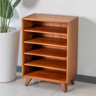 【Mahogany 瑪荷尼家具】免組裝 54X33X78 丹麥鞋櫃  全原木桃花心木 鞋櫃 M1-AT34-8