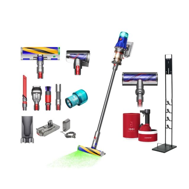 【dyson 戴森】V12 Detect Slim Fluffy SV46 強勁輕量智慧無線吸塵器 光學偵測(升級HEPA過濾)