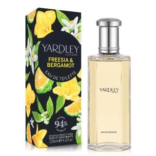 【YARDLEY 雅麗】小蒼蘭&佛手柑淡香水125ml(專櫃公司貨)