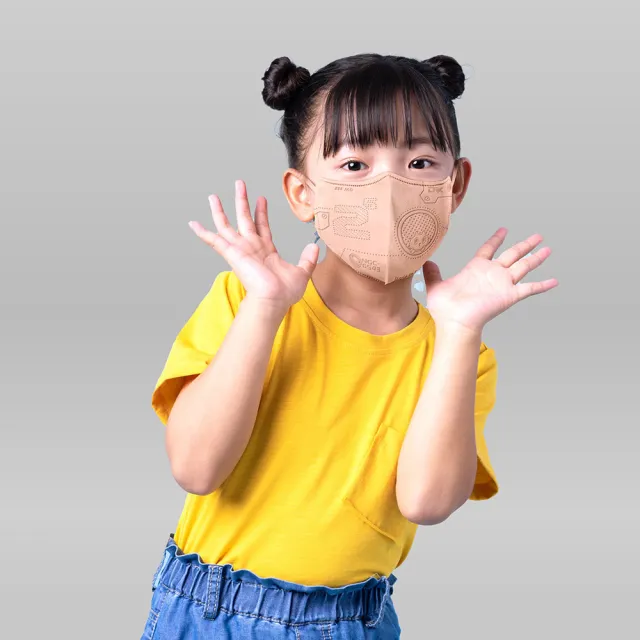 【DRX 達特世】醫用3D Ultra口罩-Kuroro款(兒童/幼幼30入)