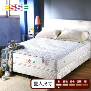 【ESSE 御璽】台灣製雙人防蹣抗菌雙面三線車工獨立筒床墊5x6.2尺x24cm