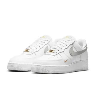 【NIKE 耐吉】W Air Force 1 白綠 金勾 AF1 經典 休閒鞋 運動鞋 女鞋 CZ0270-106