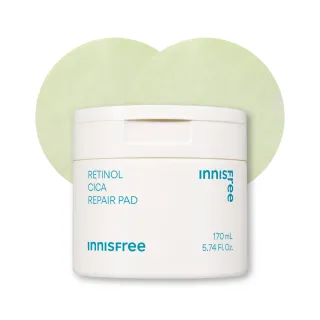 即期品【innisfree】官方直營 A醇淨膚毛孔修護棉片170ml(買1送1/60片/瑕疵橡皮擦)