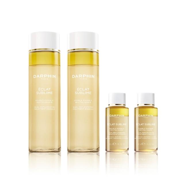 【DARPHIN 朵法】金緻煥亮鎖水組(金緻再生奢光精華水150mlx2+30mlx2)