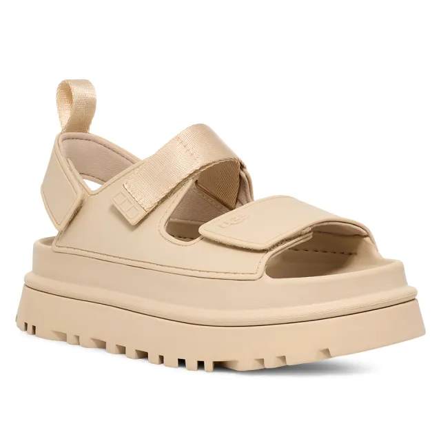 【UGG】涼鞋女鞋 厚底涼鞋 防水涼鞋 GoldenGlow 海鹽白 UG1152685SSAL