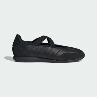 【adidas 愛迪達】Barreda Mary Jane 女 休閒鞋 舒適 黑 瑪莉珍鞋 皮革 優雅(HP3519)
