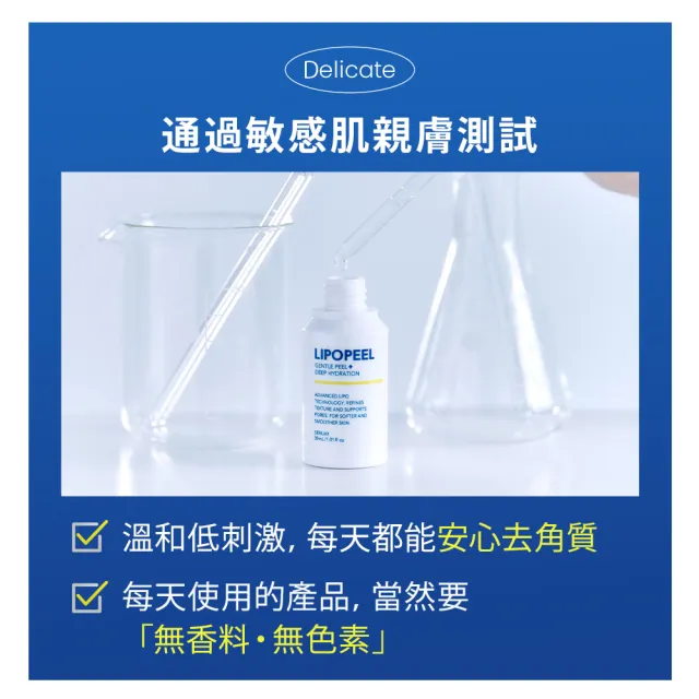 【LIPOPEEL】柔煥透亮精萃30mLx3(穀胱甘肽/菸鹼醯胺/水楊酸/果酸/維他命C/保濕修護)