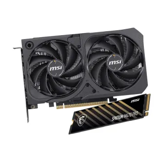 【微星】顯卡+SSD組★GeForce RTX 5050 8G SHADOW 2X OC顯示卡+微星 SPATIUM M470 Pro 1TB SSD