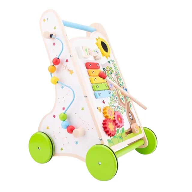 【New Classic Toys】木製多功能寶寶學步車/學習玩具 (適合1歲以上)