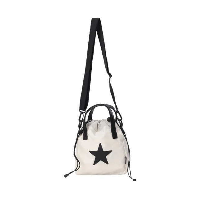 【CONVERSE】運動包 側背包 男包 女包 BUCKET BAG CONVERSE EGRET (UA5953-W2Y)