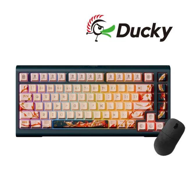 【Ducky】蛇年限定版 75%機械式鍵盤 英文 Cherry MX2A青軸
