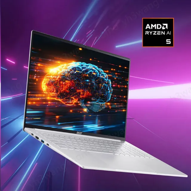 【Acer】無線滑鼠組★16吋AMD Ryzen 5輕薄效能筆電(Swift Lite/SFL16-41M-R10R/R5-240/16G/512G/W11)