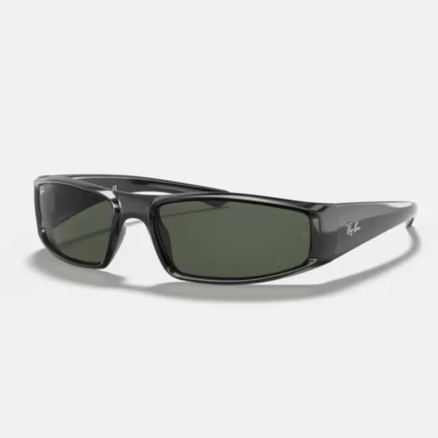【RayBan 雷朋】Jennie演唱會同款 膠框太陽眼鏡(RB4335-601/71 58mm)