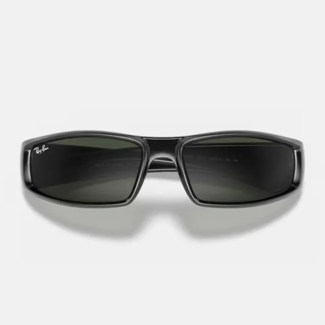 【RayBan 雷朋】Jennie演唱會同款 膠框太陽眼鏡(RB4335-601/71 58mm)