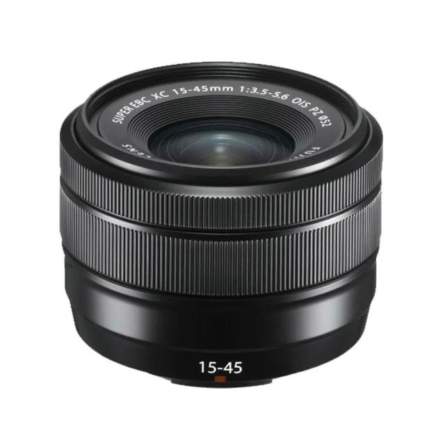 【FUJIFILM 富士】XC 15-45mm F3.5-5.6 OIS PZ 黑色 (平行輸入) 白盒