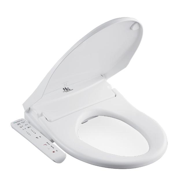 Famiclean 全家安 FC-W3500 瞬熱式智慧馬桶蓋，提供即時加熱舒適用水，具備暖座、烘乾、過濾水洗淨、噴嘴自潔及遙控面板功能，尺寸一般適用，享3年全機保固（非人為或環境因素，遙控器除外），提升居家衛浴舒適度與衛生。