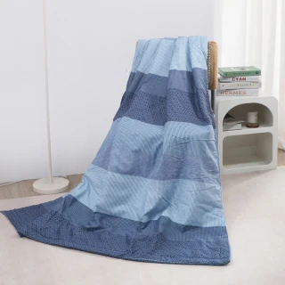 【ONE FINE DAY 日禾家居】台灣製 舒柔棉涼被(150X180cm 多款挑) 涼被/冷氣毯