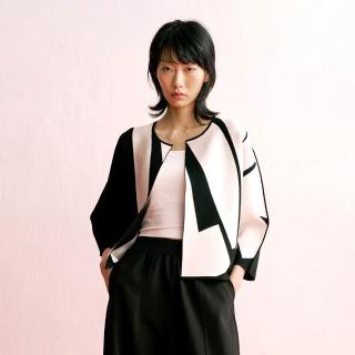 【giordano ladies】26SS 藝術幾何印花雙面背心(02376016)