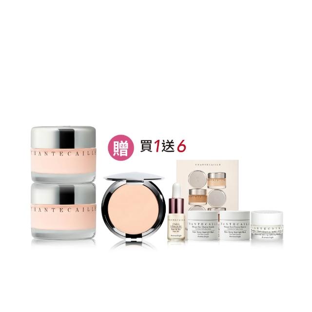 【CHANTECAILLE 香緹卡】未來底妝光采組(未來肌膚粉底2入贈粉餅)