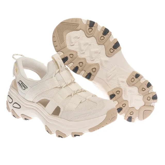 【SKECHERS】女鞋 戶外越野系列 涼拖鞋 越野涼鞋 瞬穿舒適科技 D LITE MAX (180397OFWT)