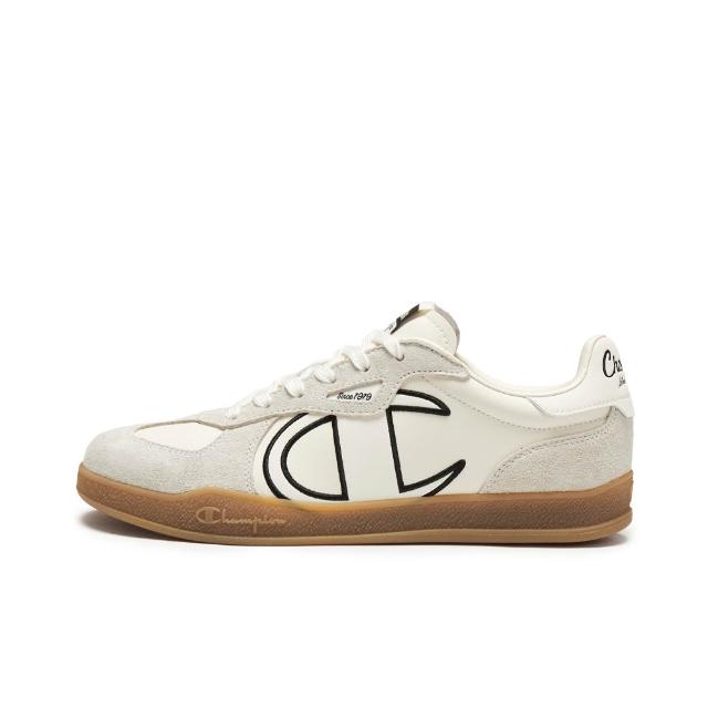 【Champion】官方直營 女款 -Champ T-trainer V3經典T頭德訓鞋-奶白/黑（U6BFCTW15-A1）