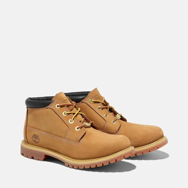 【Timberland】女款小麥色經典中筒防水靴(23399713)