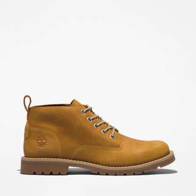 【Timberland】男款小麥色防水中筒靴(A2AKT231)