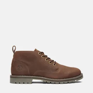 【Timberland】男款深棕色休閒防水中筒靴(A44MGV13)
