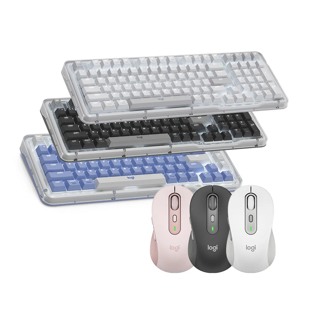 【Logitech 羅技】ALTO KEYS K98M機械式無線鍵盤 + M750多工靜音無線滑鼠