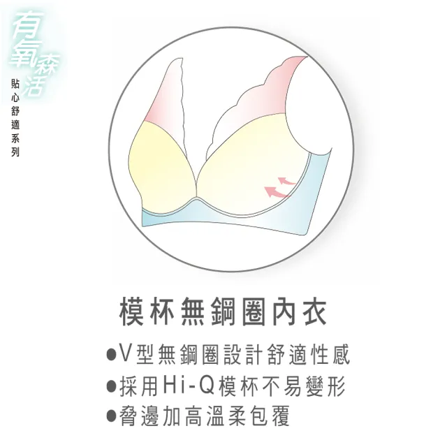 【Swear 思薇爾】有氧森活系列C-E罩無鋼圈蕾絲包覆女內衣(芋膚色)_出清品