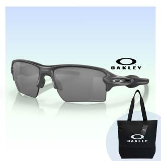 【Oakley】Flak 2.0 xl 運動偏光抗UV太陽眼鏡(OO9188-F8 Prizm black 偏光鏡片)