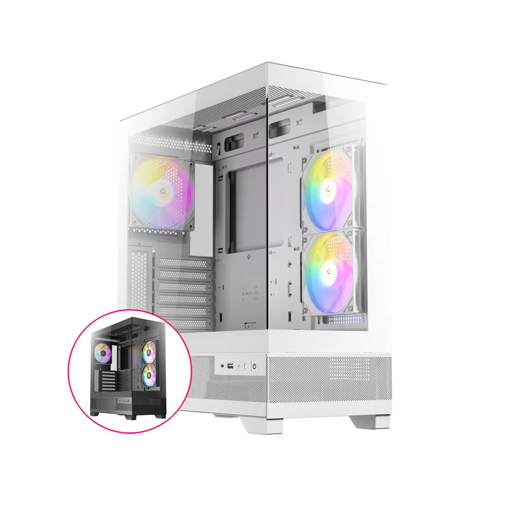 【微星平台】U7廿核RTX 5060{碧玉戰神}水冷電競機(Ultra 7 265K/Z890/16G D5/1TB/WiFi7)