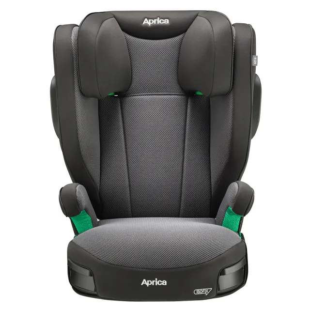 【Aprica 愛普力卡】RideCrew ISOFIX 3-12歲成長型汽座(安全帶兩用 成長座椅 增高墊)