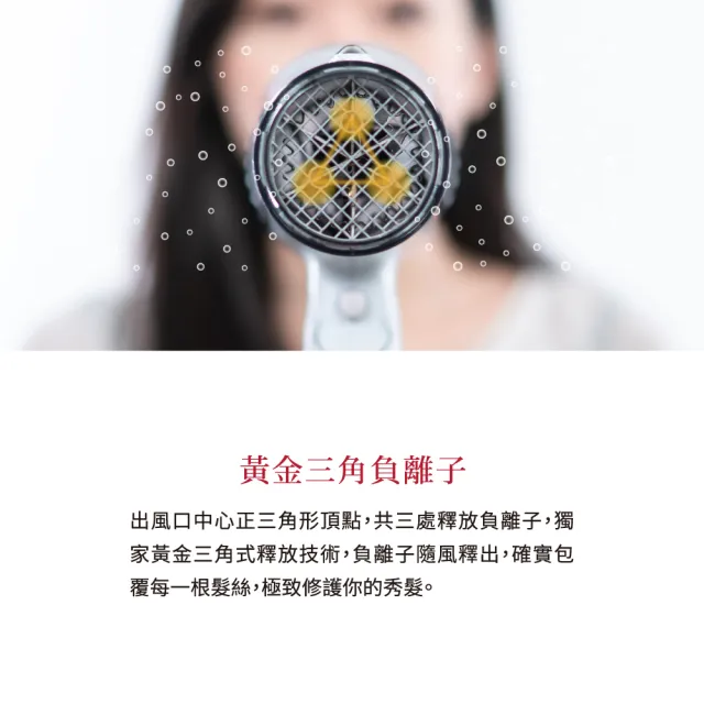 【TESCOM】官方直營 大風量負離子吹風機 TID962TW