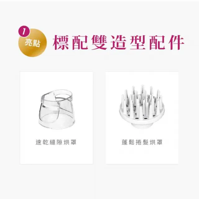 【TESCOM】官方直營 雙電壓負離子吹風機 BID392TW
