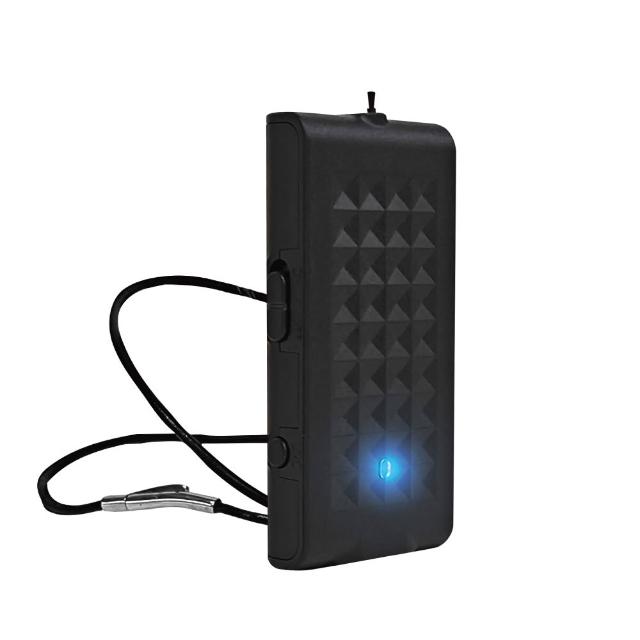 【Qlife 質森活】LifeWell 2合1隨身型負離子空氣淨化+紫外線UVC殺菌機(AK-107黑色)