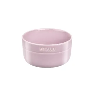 【STAUB】圓形陶瓷餐碗12cm-日暮粉/500ml(德國雙人牌集團官方直營)