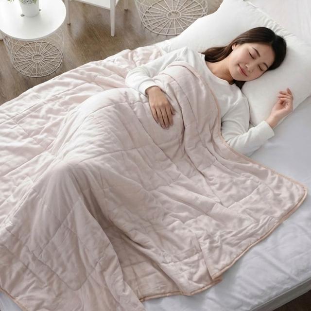 【LooCa】買1送1 石墨烯親膚抗菌60支紗四季素色涼被150x190cm雙人(多色任選/水洗被★限量出清)